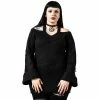 Killstar Pull Tricoté - Nix -Hoodies & Sweatshirts Soldes killstar pull tricote nix