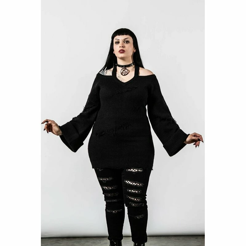 Killstar Pull Tricoté - Nix 4 Killstar Pull Tricoté - Nix – Image 2