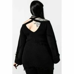 Killstar Pull Tricoté - Nix 7 Killstar Pull Tricoté - Nix -Hoodies & Sweatshirts Soldes killstar pull tricote nix3