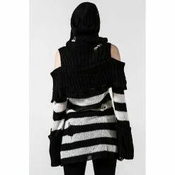 Killstar Pull Tricoté - Poison -Hoodies & Sweatshirts Soldes killstar pull tricote poison3