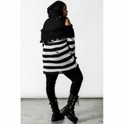 Killstar Pull Tricoté - Poison -Hoodies & Sweatshirts Soldes killstar pull tricote poison6