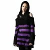Killstar Pull Tricoté - Salvia -Hoodies & Sweatshirts Soldes killstar pull tricote salvia