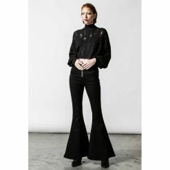 Killstar Pull Tricoté - Shred It -Hoodies & Sweatshirts Soldes killstar pull tricote shred it3