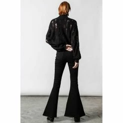 Killstar Pull Tricoté - Shred It -Hoodies & Sweatshirts Soldes killstar pull tricote shred it4