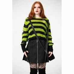 KILLSTAR Pull Tricoté - Slugs N Snails -Hoodies & Sweatshirts Soldes killstar pull tricote slugs n snails4