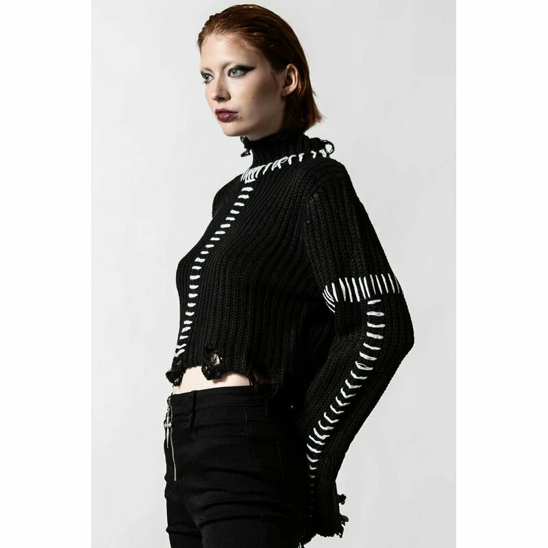 Killstar Pull Tricoté - Stitches 4 Killstar Pull Tricoté - Stitches – Image 2
