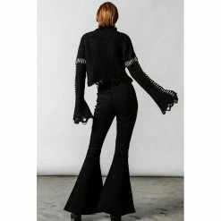 Killstar Pull Tricoté - Stitches 9 Killstar Pull Tricoté - Stitches -Hoodies & Sweatshirts Soldes killstar pull tricote stitches4