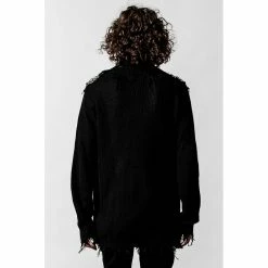 Killstar Pull Tricoté - The Mourning After -Hoodies & Sweatshirts Soldes killstar pull tricote the mourning after3