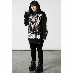 Killstar Sweat à Capuche - Companion Hoodie -Hoodies & Sweatshirts Soldes killstar sweat r capuche companion hoodie3