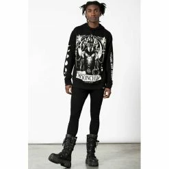 Killstar Sweat à Capuche - Companion Hoodie -Hoodies & Sweatshirts Soldes killstar sweat r capuche companion hoodie5