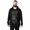 Killstar Sweat à Capuche - Damned Hoodie -Hoodies & Sweatshirts Soldes killstar sweat r capuche damned hoodie