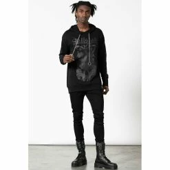 Killstar Sweat à Capuche - Damned Hoodie -Hoodies & Sweatshirts Soldes killstar sweat r capuche damned hoodie4