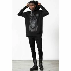 Killstar Sweat à Capuche - Damned Hoodie -Hoodies & Sweatshirts Soldes killstar sweat r capuche damned hoodie5