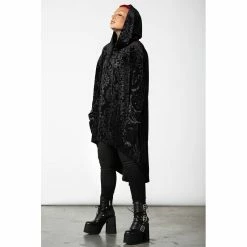 Killstar Sweat à Capuche - Dark Stars -Hoodies & Sweatshirts Soldes killstar sweat r capuche dark stars3