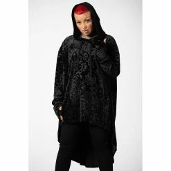 Killstar Sweat à Capuche - Dark Stars -Hoodies & Sweatshirts Soldes killstar sweat r capuche dark stars4