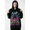 Killstar Sweat à Capuche - Let's Dance Hoodie -Hoodies & Sweatshirts Soldes killstar sweat r capuche lets dance hoodie