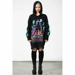 Killstar Sweat à Capuche - Let's Dance Hoodie -Hoodies & Sweatshirts Soldes killstar sweat r capuche lets dance hoodie5