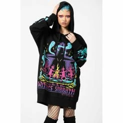 Killstar Sweat à Capuche - Let's Dance Hoodie -Hoodies & Sweatshirts Soldes killstar sweat r capuche lets dance hoodie6