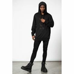 Killstar Sweat à Capuche - Mercury Rising Hoodie -Hoodies & Sweatshirts Soldes killstar sweat r capuche mercury rising hoodie3