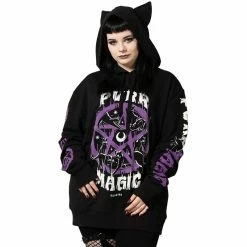 Killstar Sweat à Capuche - Purr Magic Kitty Hoodie