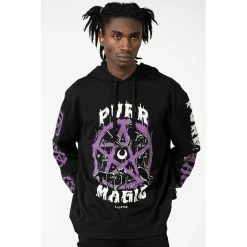 Killstar Sweat à Capuche - Purr Magic Kitty Hoodie -Hoodies & Sweatshirts Soldes killstar sweat r capuche purr magic kitty hoodie5