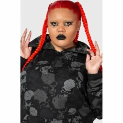 KILLSTAR Sweat à Capuche - Tzompantli 13 KILLSTAR Sweat à Capuche - Tzompantli -Hoodies & Sweatshirts Soldes killstar sweat r capuche tzompantli6