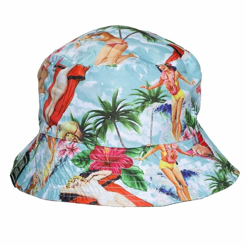 King Kerosin Chapeau Seau Réversible - Vintage Summer 7 King Kerosin Chapeau Seau Réversible - Vintage Summer – Image 5