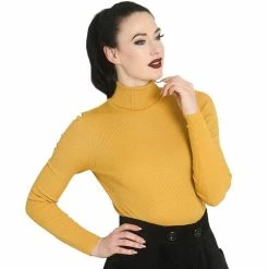 Pull Bunny Léger - Jaune Moutarde Spiros