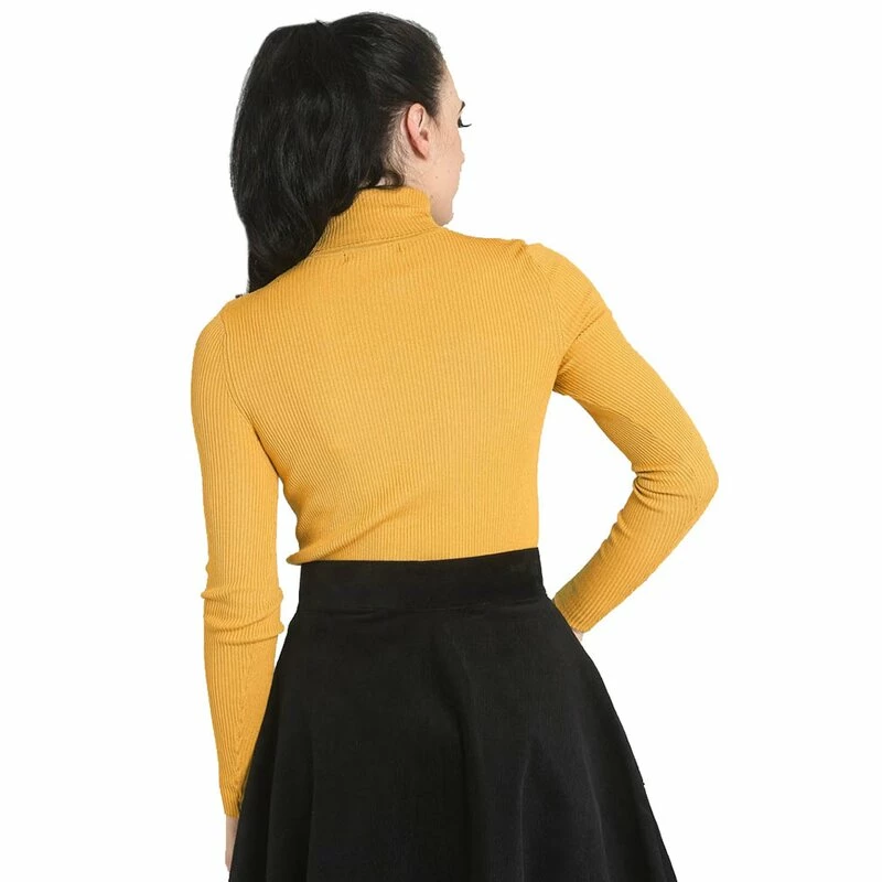 Pull Bunny Léger - Jaune Moutarde Spiros 4 Pull Bunny Léger - Jaune Moutarde Spiros – Image 2