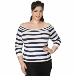 Pull Dancing Days - Ahoy Bleu Foncé -Hoodies & Sweatshirts Soldes pull dancing days ahoy bleu fonce4