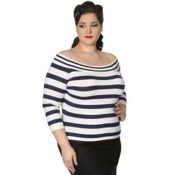 Pull Dancing Days - Ahoy Bleu Foncé -Hoodies & Sweatshirts Soldes pull dancing days ahoy bleu fonce5