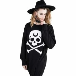 Pull En Tricot Killstar - 2 The Bone -Hoodies & Sweatshirts Soldes pull en tricot killstar 2 the bone4