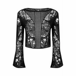 Pull En Tricot Killstar - Anica -Hoodies & Sweatshirts Soldes pull en tricot killstar anica4