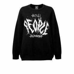 Pull En Tricot Killstar - Anti People -Hoodies & Sweatshirts Soldes pull en tricot killstar anti people6