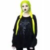Pull En Tricot Killstar - Blazed Out -Hoodies & Sweatshirts Soldes pull en tricot killstar blazed out
