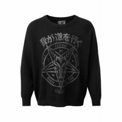 Pull En Tricot Killstar - Blazed Out -Hoodies & Sweatshirts Soldes pull en tricot killstar blazed out5