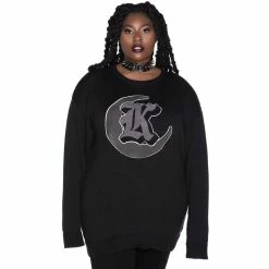 Pull En Tricot Killstar - College Goth -Hoodies & Sweatshirts Soldes pull en tricot killstar college goth5