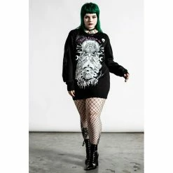 Pull En Tricot Killstar - Cursed -Hoodies & Sweatshirts Soldes pull en tricot killstar cursed5