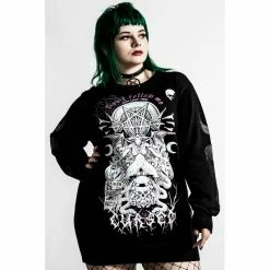 Pull En Tricot Killstar - Cursed -Hoodies & Sweatshirts Soldes pull en tricot killstar cursed6