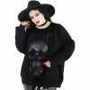 Pull En Tricot Killstar - Fearless -Hoodies & Sweatshirts Soldes pull en tricot killstar fearless