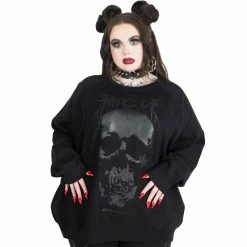 Pull En Tricot Killstar - Fearless -Hoodies & Sweatshirts Soldes pull en tricot killstar fearless4