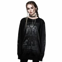 Pull En Tricot Killstar - Judgement 10 Pull En Tricot Killstar - Judgement -Hoodies & Sweatshirts Soldes pull en tricot killstar judgement4