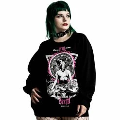 Pull En Tricot Killstar - Meditate Batwing
