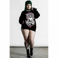 Pull En Tricot Killstar - Meditate Batwing -Hoodies & Sweatshirts Soldes pull en tricot killstar meditate batwing4