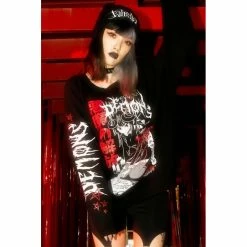 Pull En Tricot Killstar - Release Me -Hoodies & Sweatshirts Soldes pull en tricot killstar release me3