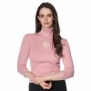 Pull Femme Vintage Dancing Days - Louise Rosa -Hoodies & Sweatshirts Soldes pull femme vintage dancing days louise rosa