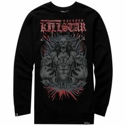 Pull Killstar - 9ème Porte 9 Pull Killstar - 9ème Porte -Hoodies & Sweatshirts Soldes pull killstar 9cme porte4
