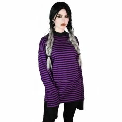 Pull Killstar - Ace Plum 8 Pull Killstar - Ace Plum -Hoodies & Sweatshirts Soldes pull killstar ace plum3