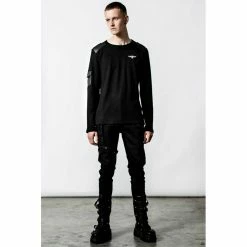 Pull Killstar - At Ease 9 Pull Killstar - At Ease -Hoodies & Sweatshirts Soldes pull killstar at ease2