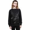 Pull Killstar - King Of The Damned -Hoodies & Sweatshirts Soldes pull killstar king of the damned